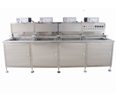 四槽半自動(dòng)超聲波清洗機