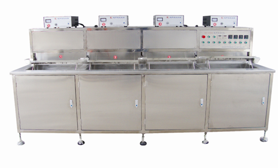 四槽半自動(dòng)超聲波清洗機(圖1) 四槽半自動(dòng)超聲波清洗機(圖1)